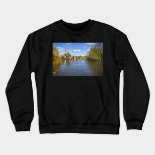 Gulls over Abingdon Crewneck Sweatshirt